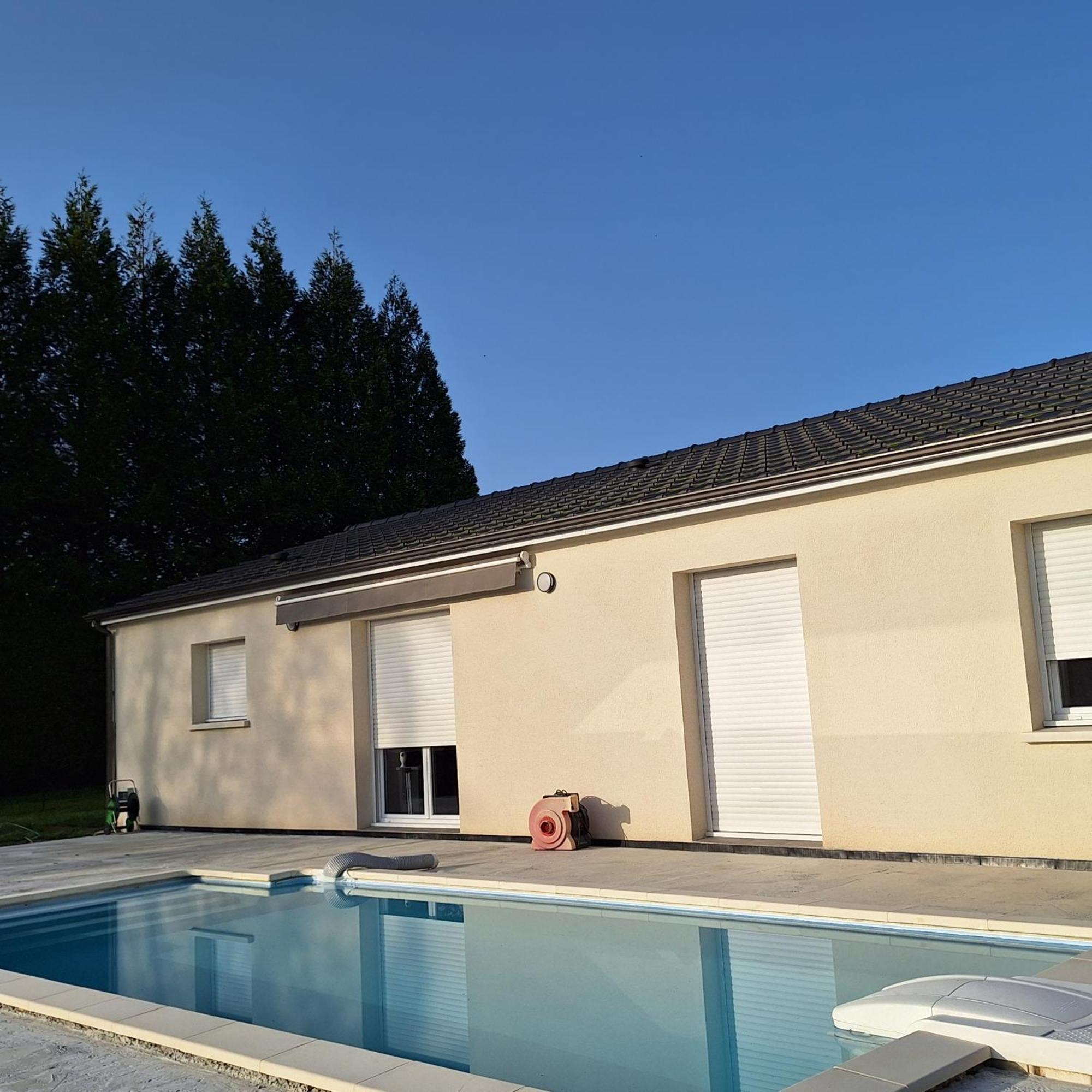 Les Granges De Soulagnieux Et Sa Piscine Privee Villa Piégut-Pluviers Exterior photo